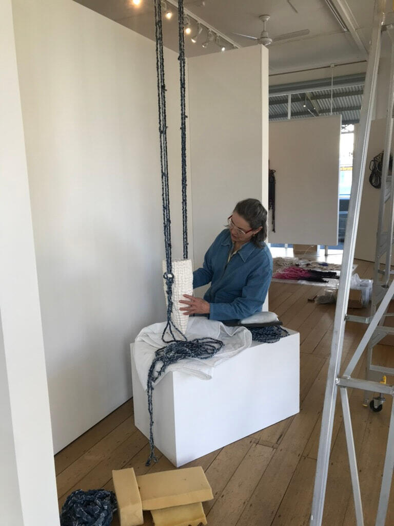 Weight of Waiting installation robyn