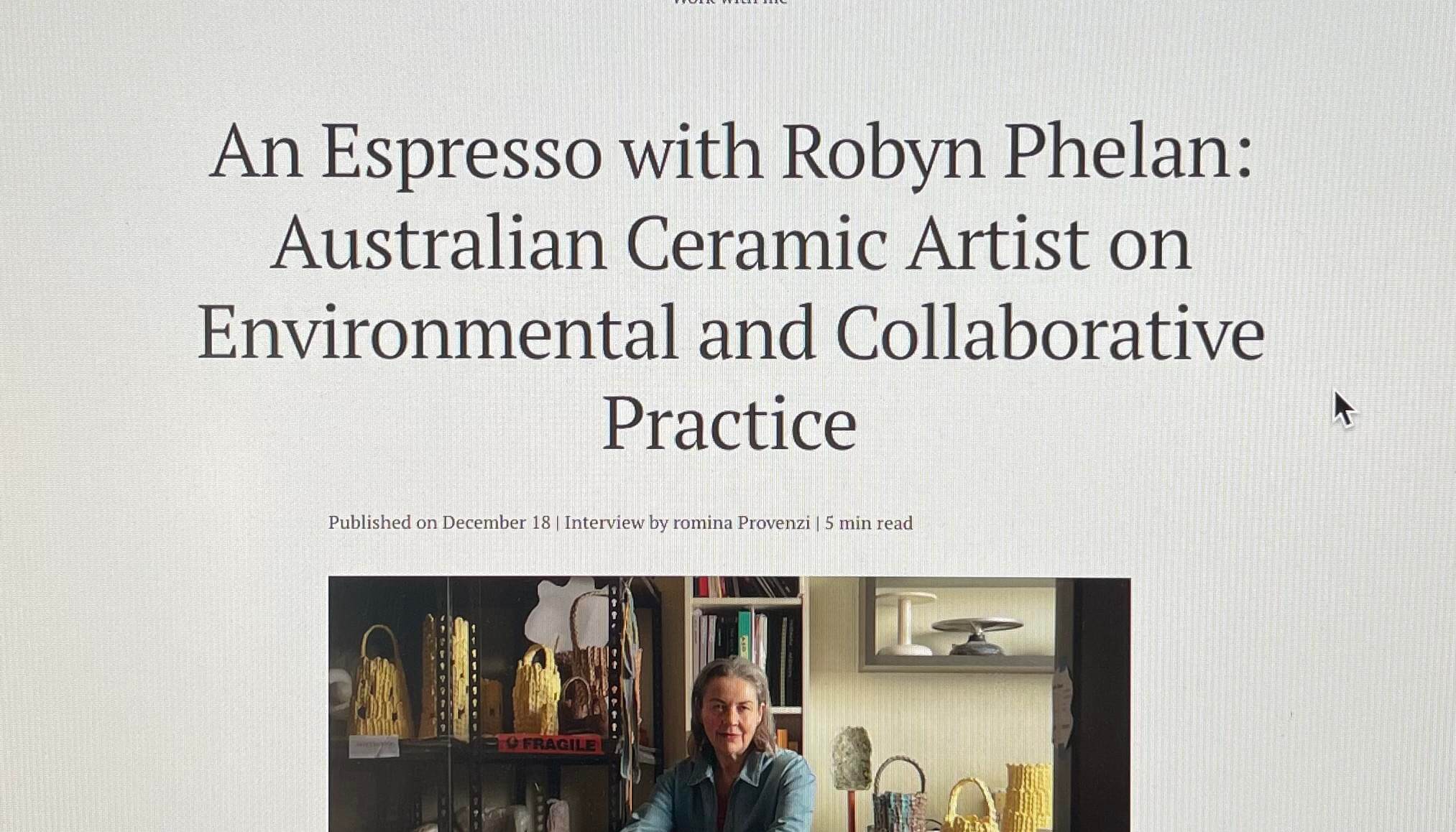 An Espresso With Romina Provenzi