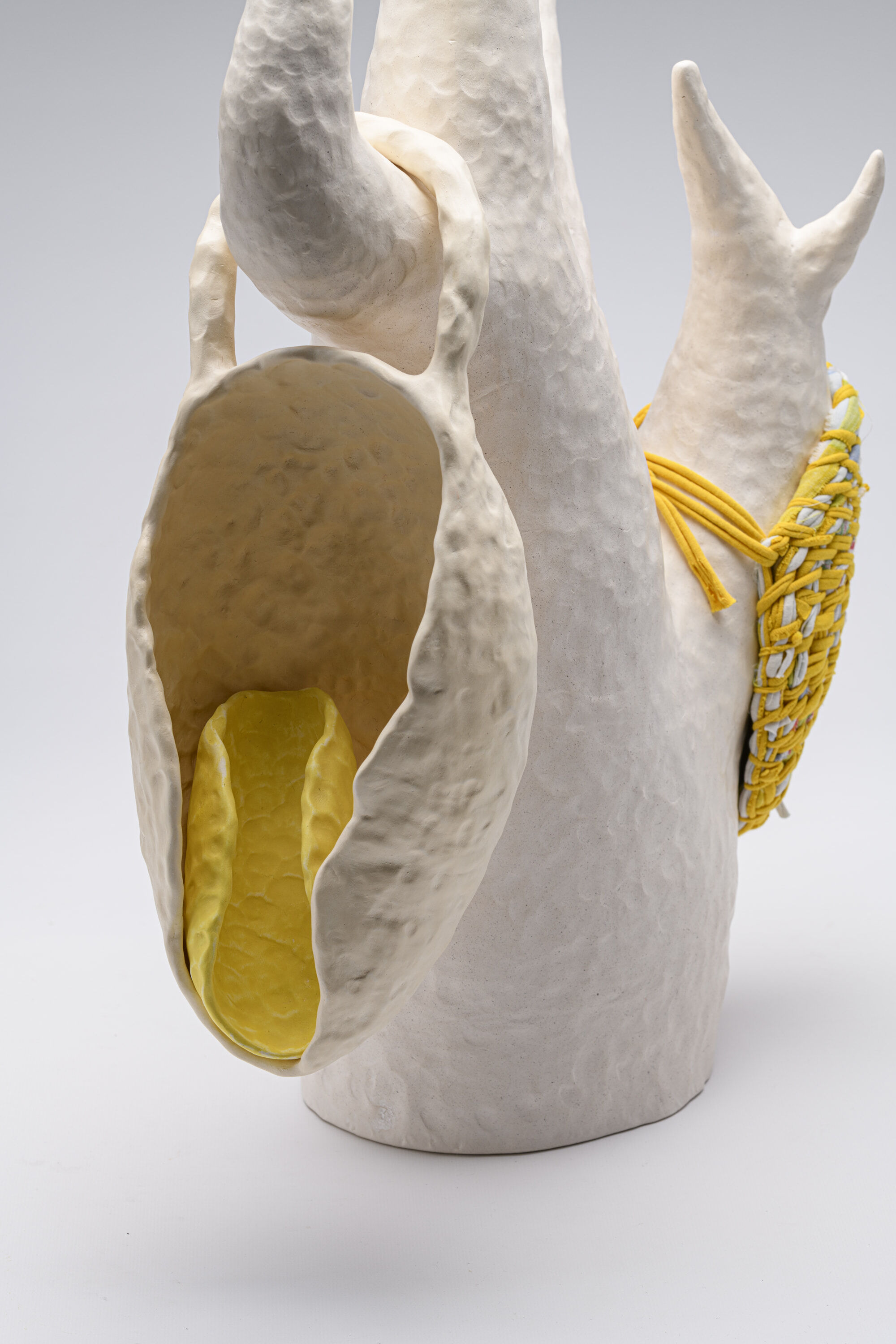 How to hold, how to carry, ceramic, texitle, weaving, robyn phelan